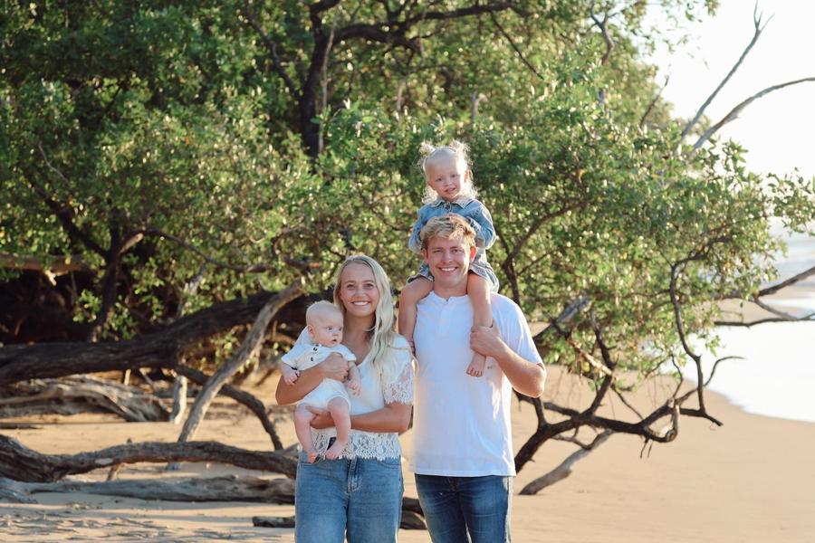 Kincaid Garrett and his family